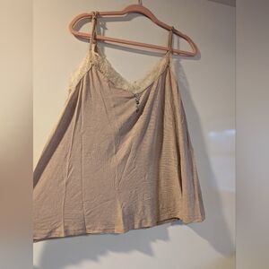 Flowly Lace Trimmed Tank Top